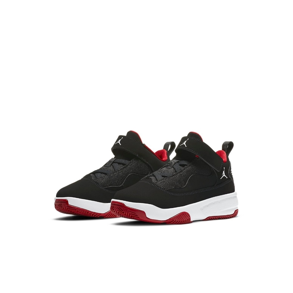 NWT (PS) Air Jordan Max Aura 2 'Black Red' CN8095-016 Sz 12.5 Boys